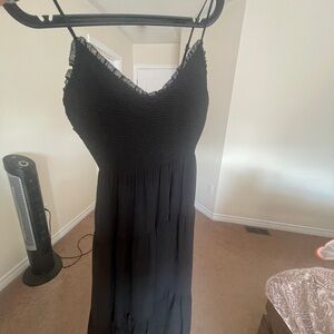 Wilfred Black Maxi Dress
